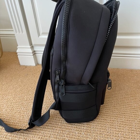 Dagne Dover Dakota Neoprene Backpack in Onyx - L main image 5